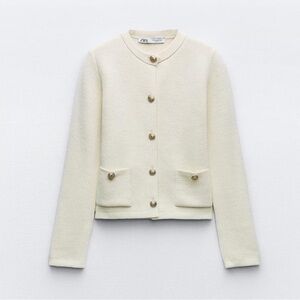 Zara, Brand New Buttoned Cardigan